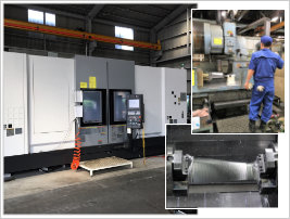 Machining Process (cutting, pre-machining, MC, post-machining)